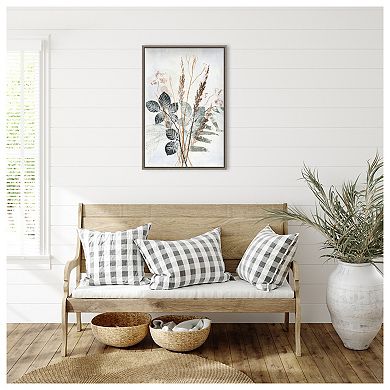 Bouquet 2 Natural By Pernille Folcarelli Framed Canvas Wall Art Print