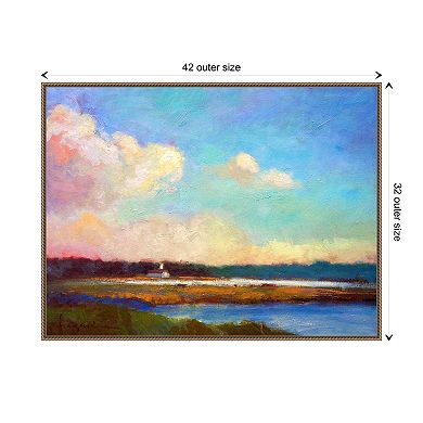 Evening Mystery By Dorothy Fagan Framed Canvas Wall Art Print