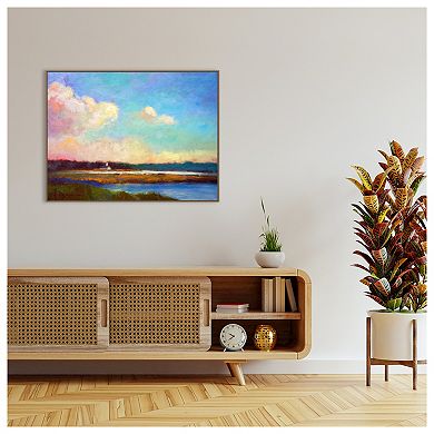 Evening Mystery By Dorothy Fagan Framed Canvas Wall Art Print