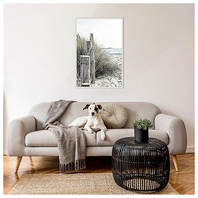 Coastal Beach V By Incado Framed Canvas Wall Art Print