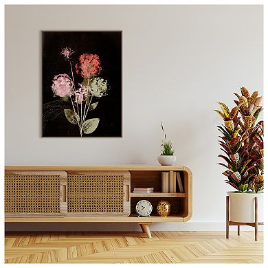 Bouquet 1 Dark By Pernille Folcarelli Framed Canvas Wall Art Print