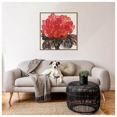 Clover Blossom I By Llc Urban Pearl Collection Framed Canvas Wall Art Print