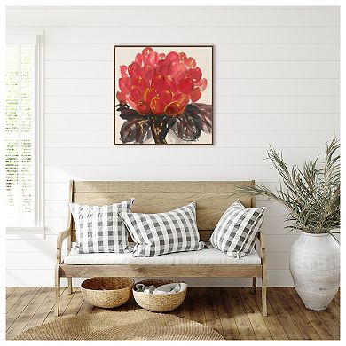 Clover Blossom I By Llc Urban Pearl Collection Framed Canvas Wall Art Print