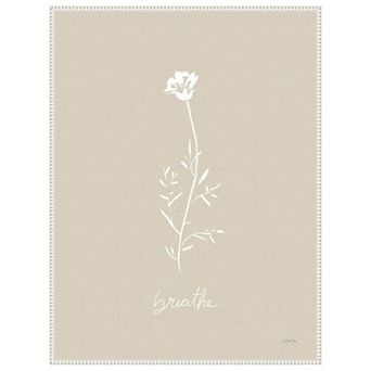 Delicate Wildflowers Iv By Katrina Pete Framed Canvas Wall Art Print