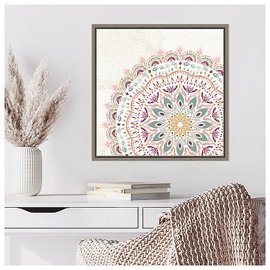 Boho Garden Ix By Dina June Framed Canvas Wall Art Print