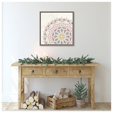 Boho Garden Ix By Dina June Framed Canvas Wall Art Print
