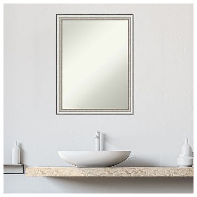 Salon Narrow Non-beveled Bathroom Wall Mirror