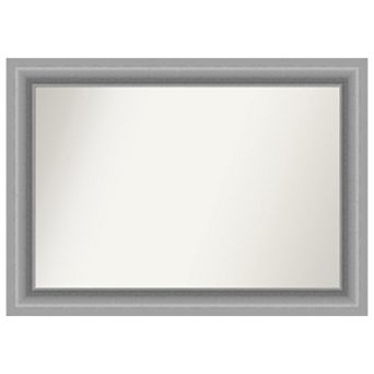 Peak Polished Non-beveled Bathroom Wall Mirror