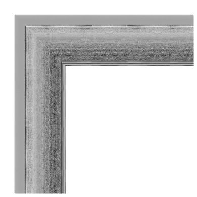 Peak Polished Non-beveled Bathroom Wall Mirror