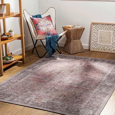 Millersburg Traditional Washable Area Rug