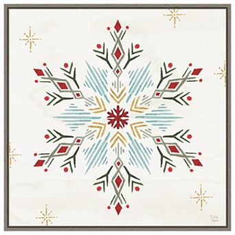 Winter Moment Xii By Dina June Framed Canvas Wall Art Print