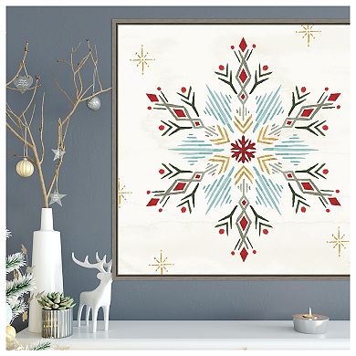 Winter Moment Xii By Dina June Framed Canvas Wall Art Print