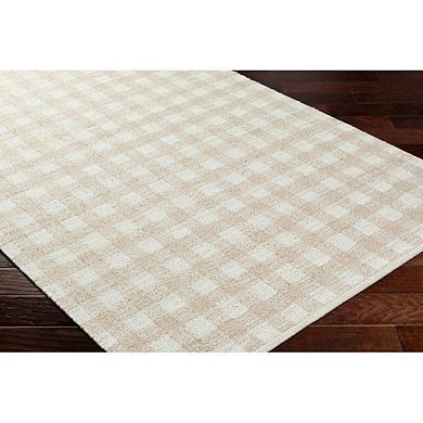 Jamaris Solid And Border Area Rug