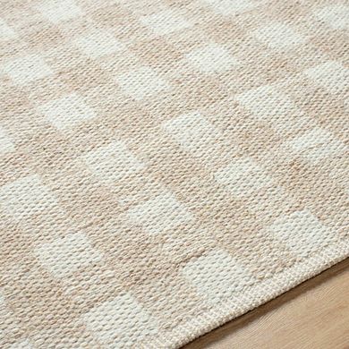Jamaris Solid And Border Area Rug