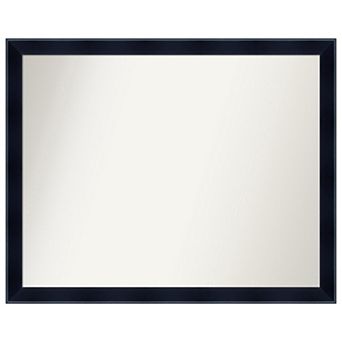 Madison Non-beveled Wood Bathroom Wall Mirror