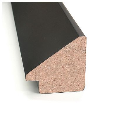 Madison Non-beveled Wood Bathroom Wall Mirror