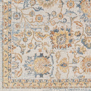 Eskridge Traditional Washable Area Rug