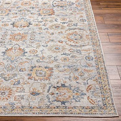 Eskridge Traditional Washable Area Rug