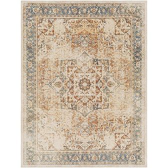 Elkton Traditional Washable Area Rug