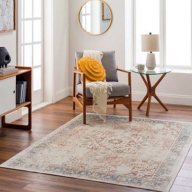 Elkton Traditional Washable Area Rug