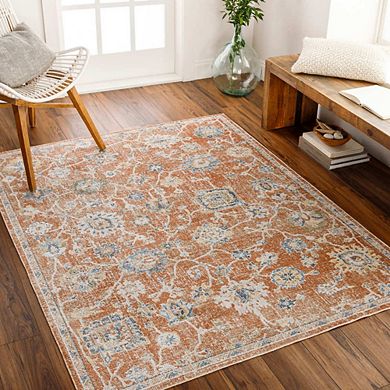 Erlanger Traditional Washable Area Rug