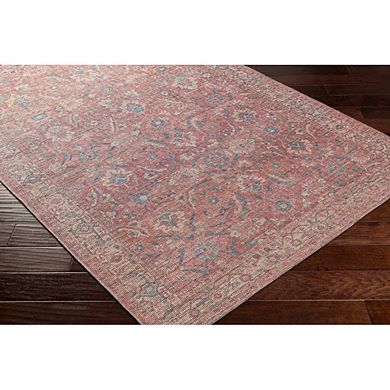 Milltown Traditional Washable Area Rug