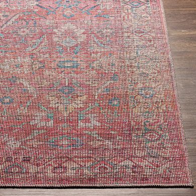 Milltown Traditional Washable Area Rug
