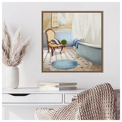 Sundance Bath I By Elizabeth Medley Framed Canvas Wall Art Print