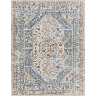 Elmdale Traditional Washable Area Rug