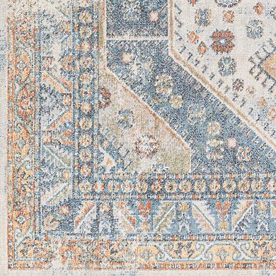 Elmdale Traditional Washable Area Rug