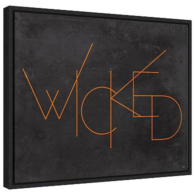 Haunted Iii Wicked By Jess Aiken Framed Canvas Wall Art Print
