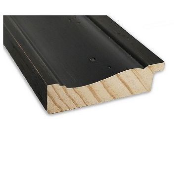 Rustic Pine Non-beveled Wood Bathroom Wall Mirror