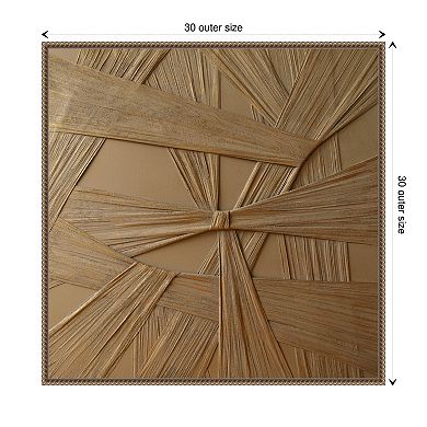 The Golden Desert Ii By Alla Grande Framed Canvas Wall Art Print