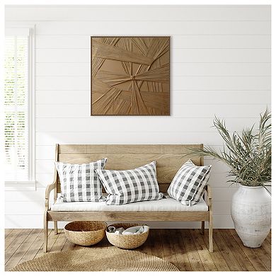 The Golden Desert Ii By Alla Grande Framed Canvas Wall Art Print