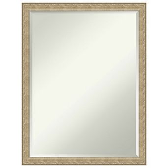 Paris Champagne Petite Bevel Bathroom Wall Mirror
