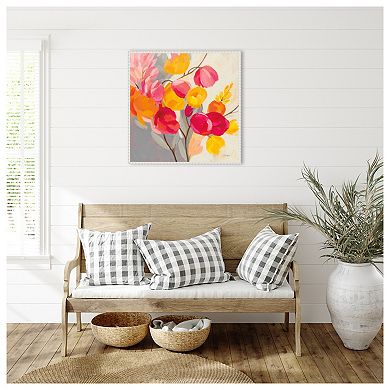 Magenta Bloom I By Silvia Vassileva Framed Canvas Wall Art Print