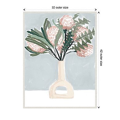 Renewed Bouquet I By Urban Road Framed Canvas Wall Art Print