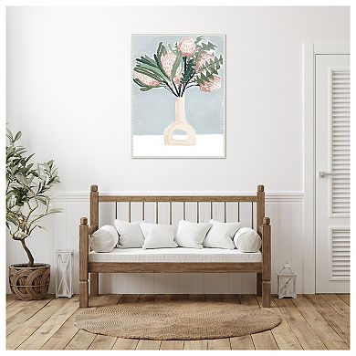 Renewed Bouquet I By Urban Road Framed Canvas Wall Art Print