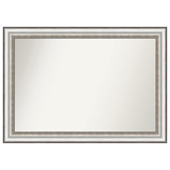 Salon Non-beveled Bathroom Wall Mirror