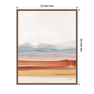 Sierra Hills 02 By Lisa Audit Framed Canvas Wall Art Print