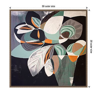 May Flowers By Gabriela Avila Framed Canvas Wall Art Print