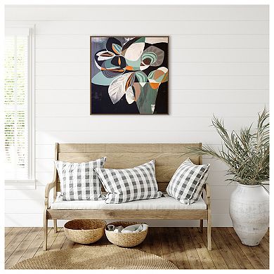 May Flowers By Gabriela Avila Framed Canvas Wall Art Print