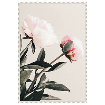 Peony 23 By Pictufy Studio Iii Framed Canvas Wall Art Print