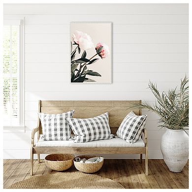Peony 23 By Pictufy Studio Iii Framed Canvas Wall Art Print
