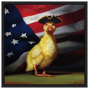 The Patriot By Lucia Heffernan Framed Canvas Wall Art Print