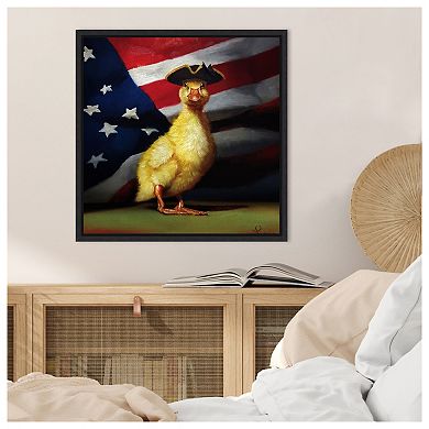 The Patriot By Lucia Heffernan Framed Canvas Wall Art Print