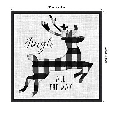 Winter Wonder I By Hartworks Studio Framed Canvas Wall Art Print