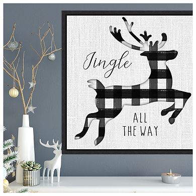 Winter Wonder I By Hartworks Studio Framed Canvas Wall Art Print