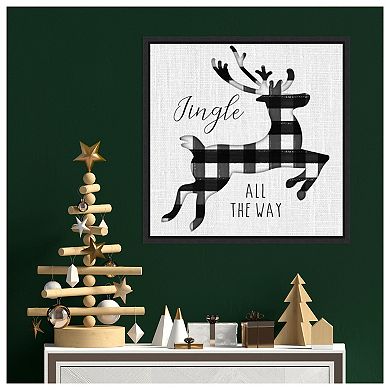 Winter Wonder I By Hartworks Studio Framed Canvas Wall Art Print