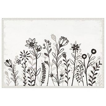 Our Nest Ix Florals By Janelle Penner Framed Canvas Wall Art Print